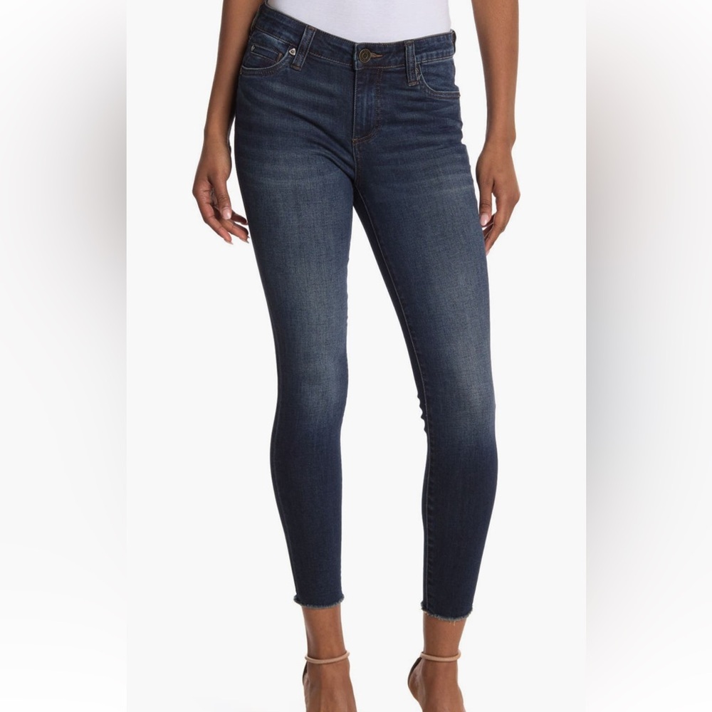 KUT From the Kloth Carlo ankle skinny jeans. Size 14. Excellent condition.